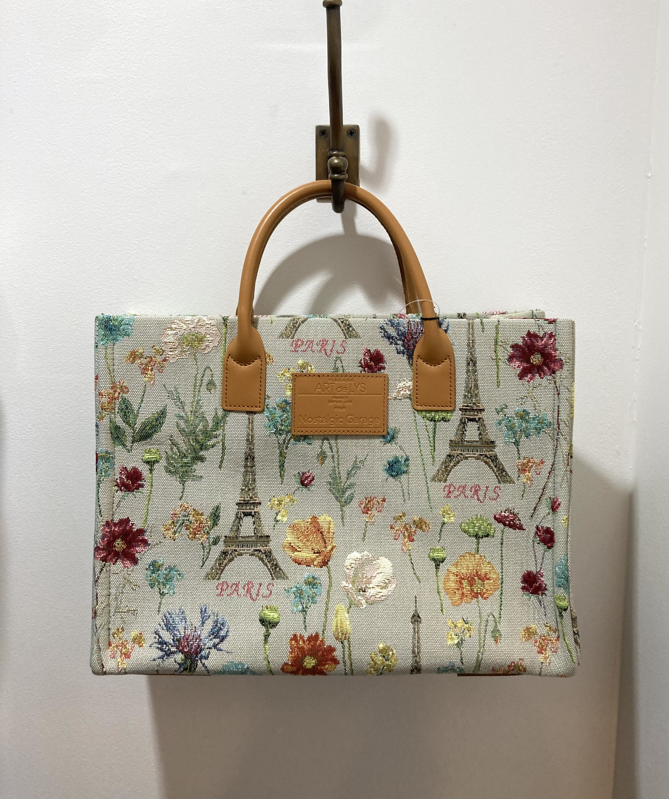 PARIS FLOWER LT.GREY MED34