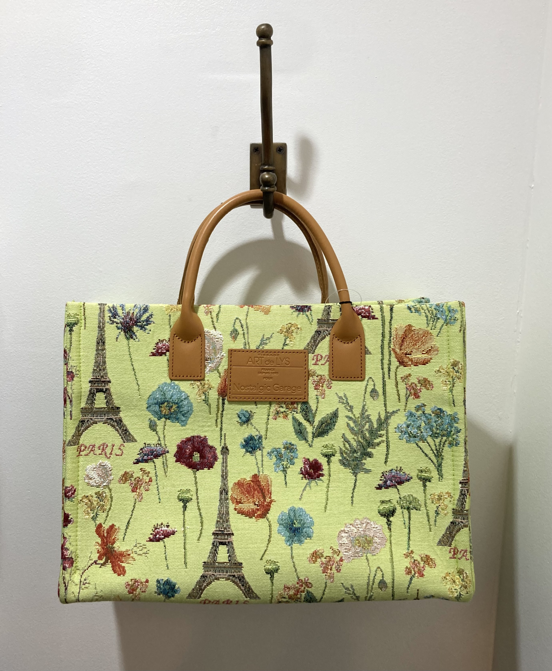 PARIS FLOWER KELLY GREEN MED34